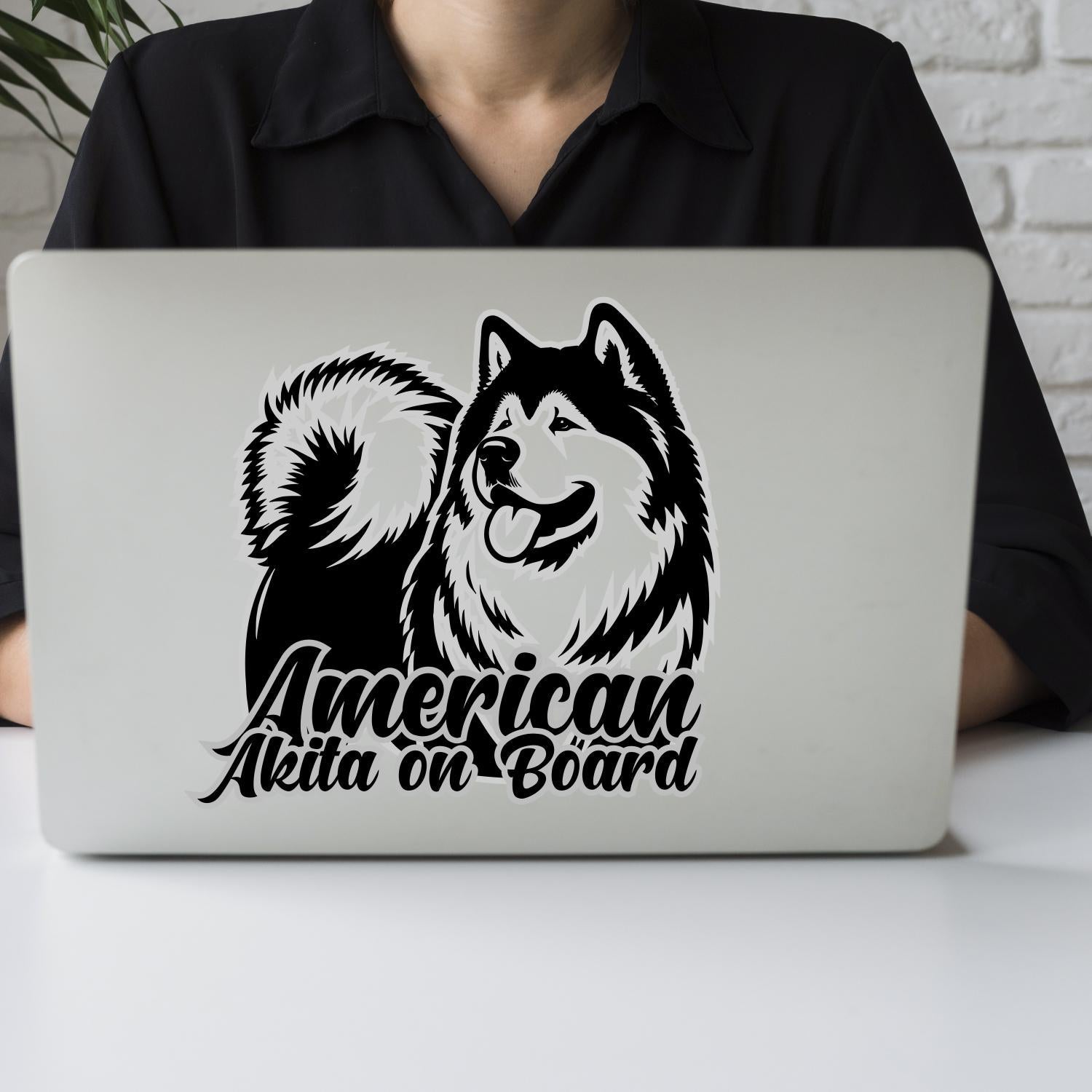 American Akita Aufkleber